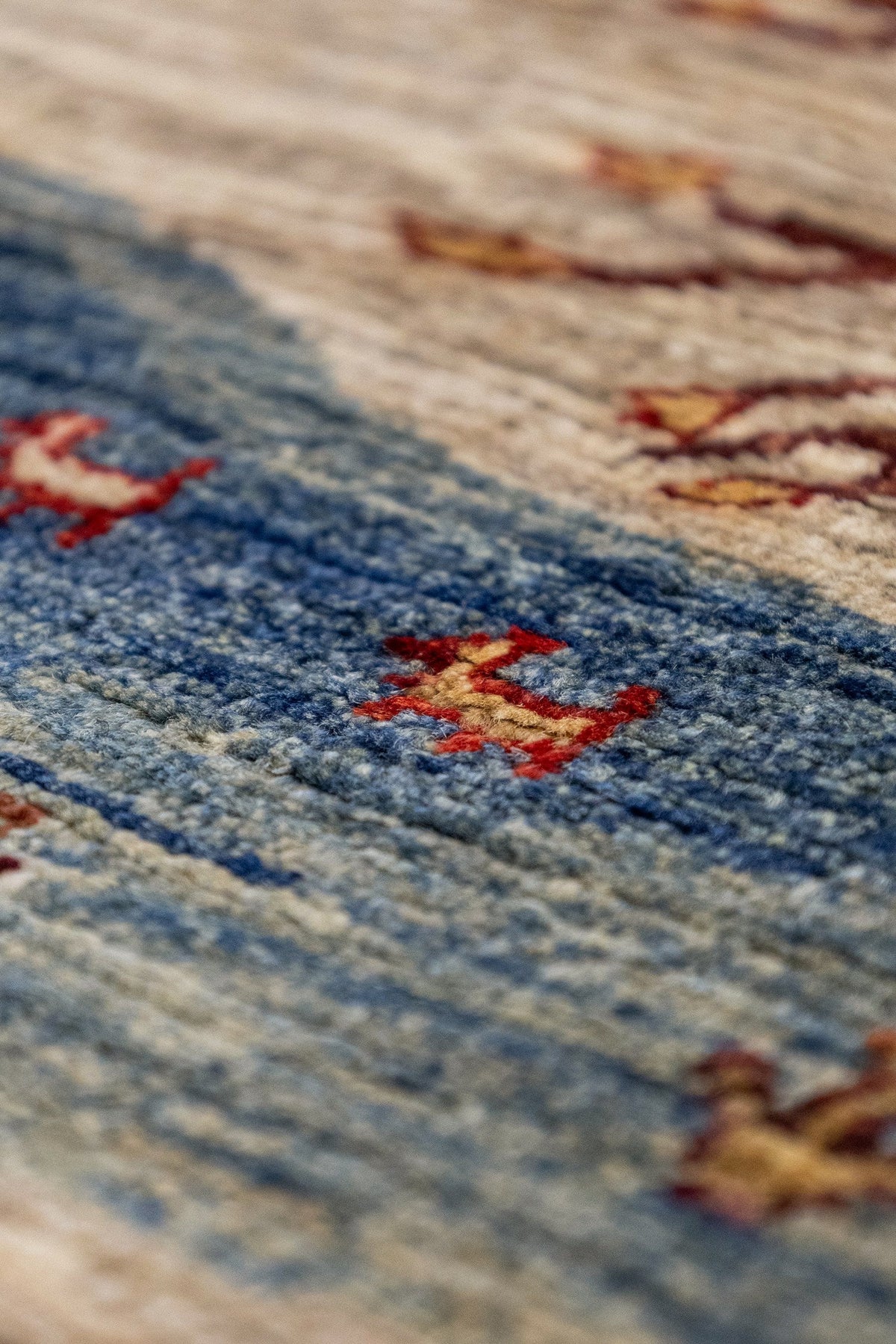 Landscape Gabbeh Handwoven Tribal Rug, J86074