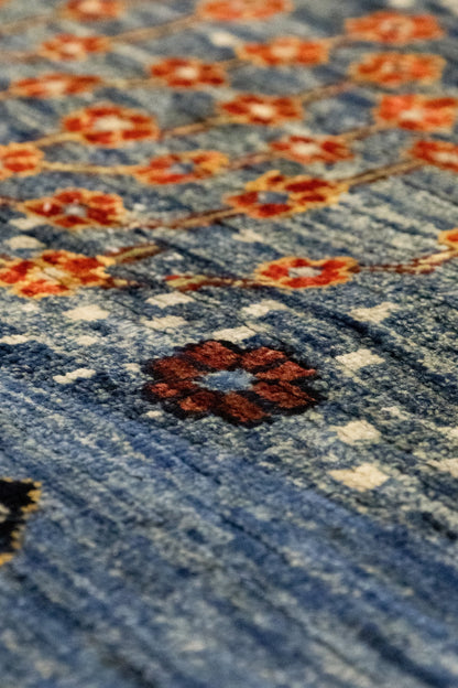Landscape Gabbeh Handwoven Tribal Rug, J86091