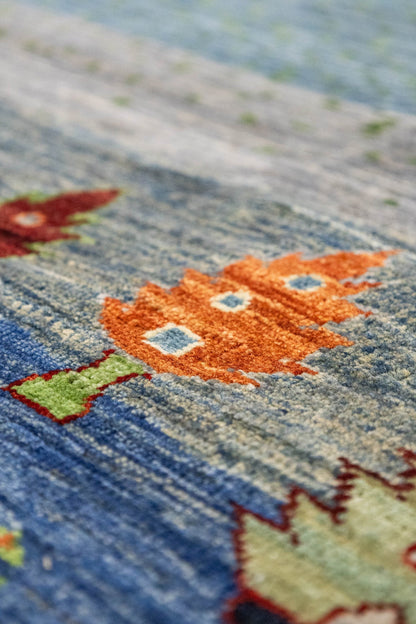 Landscape Gabbeh Handwoven Tribal Rug, J87491
