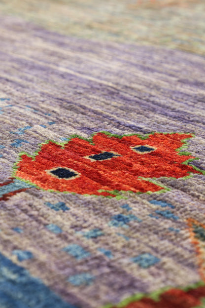 Landscape Handwoven Tribal Rug, J80931