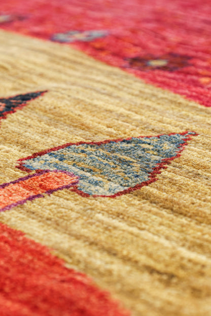 Landscape Handwoven Tribal Rug, J80932