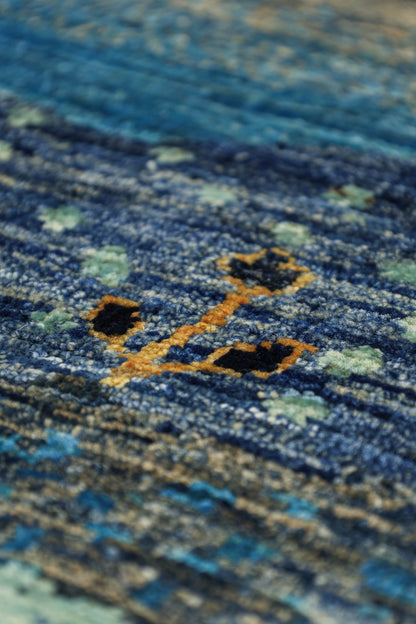 Landscape Gabbeh Handwoven Tribal Rug, J79651