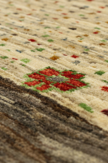 Landscape Gabbeh Handwoven Tribal Rug, J81015