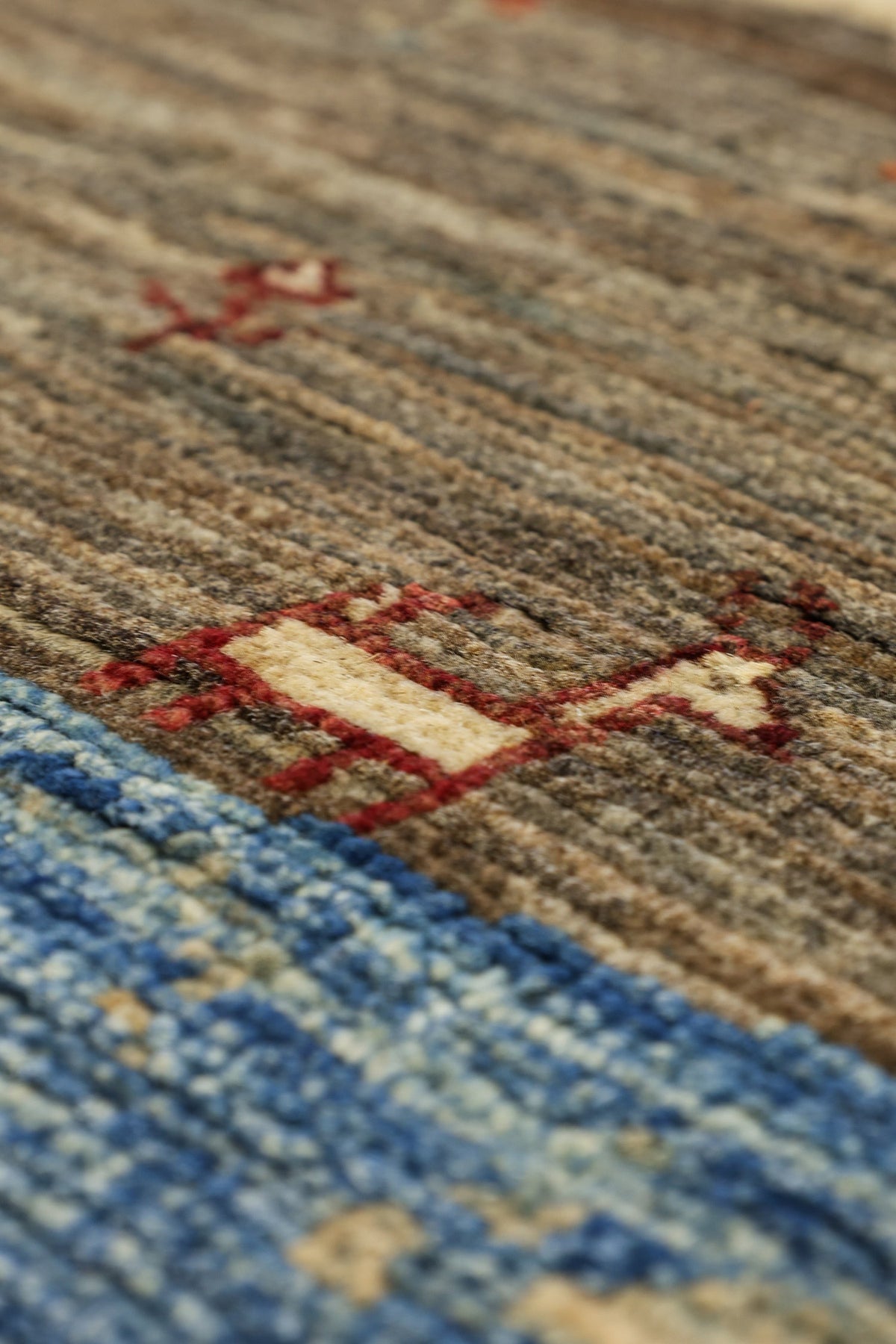 Landscape Gabbeh Handwoven Tribal Rug, J81027