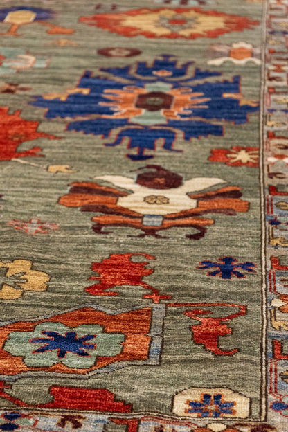 Large Harshang Handwoven Tribal Rug, J86021
