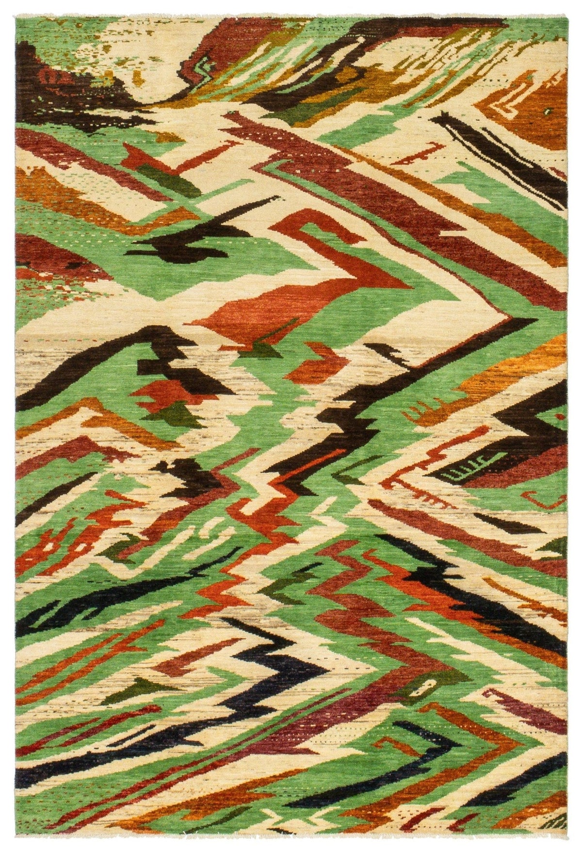 Last Hurrah Handwoven Tribal Rug