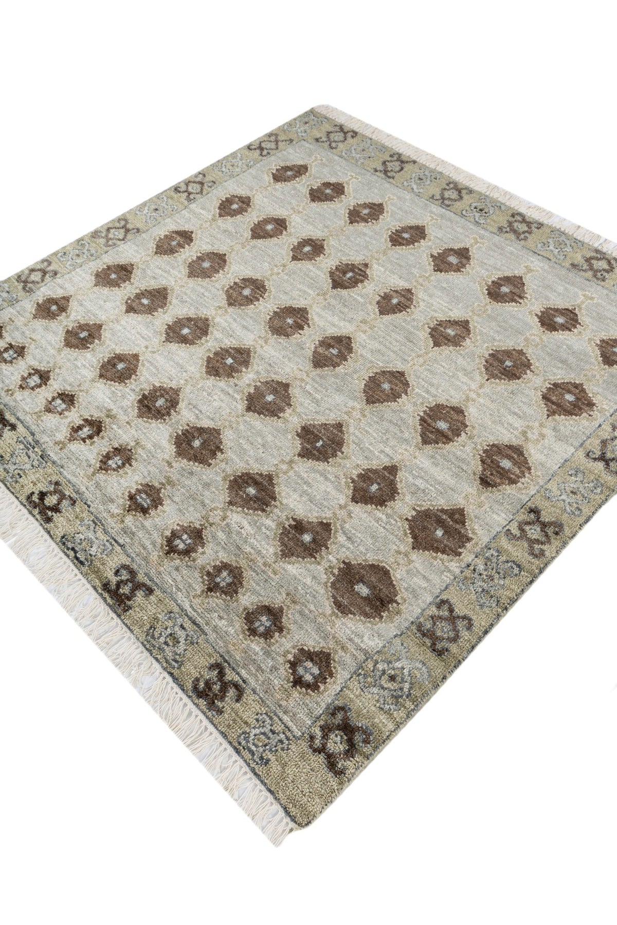Lattice Handwoven Tribal Rug, J87578