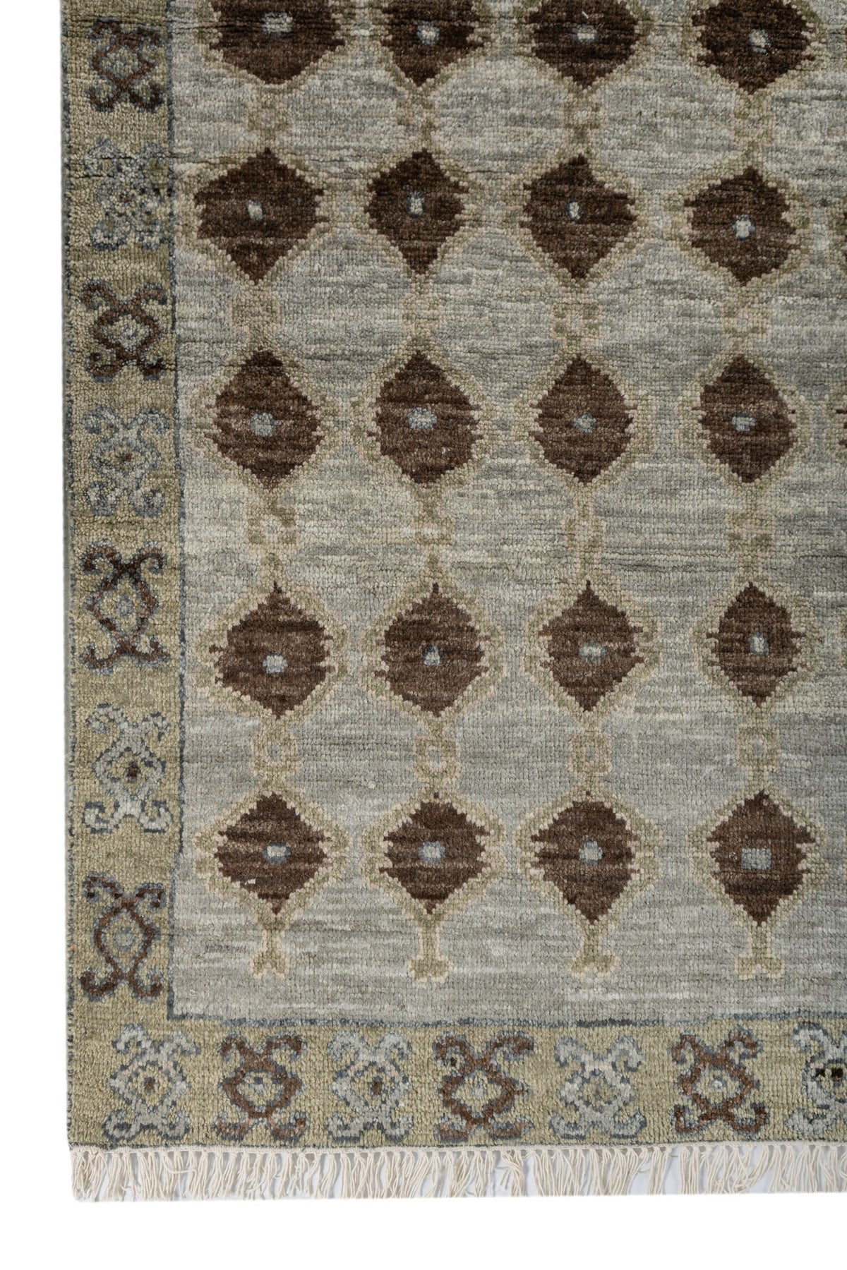 Lattice Handwoven Tribal Rug, J87578