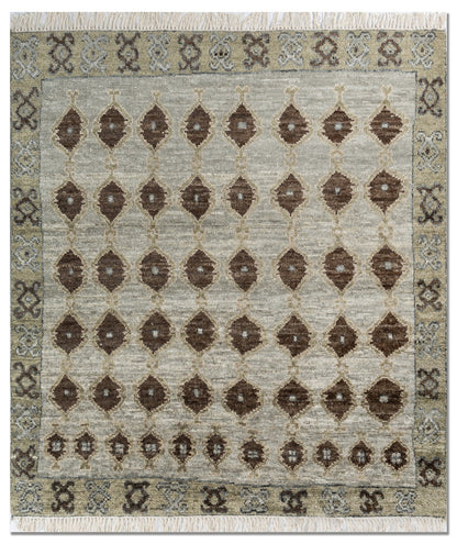 Lattice Handwoven Tribal Rug