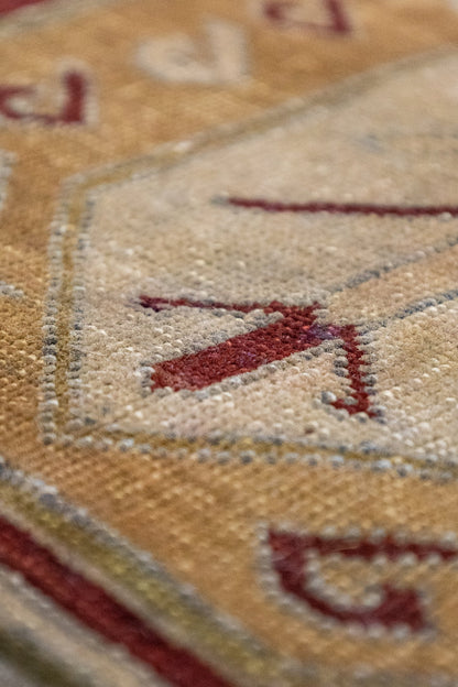 Vintage Lenkoran Fragment Handwoven Tribal Rug, J87239