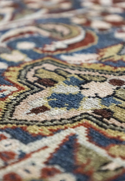 Vintage Lilihan Handwoven Tribal Rug, J75311