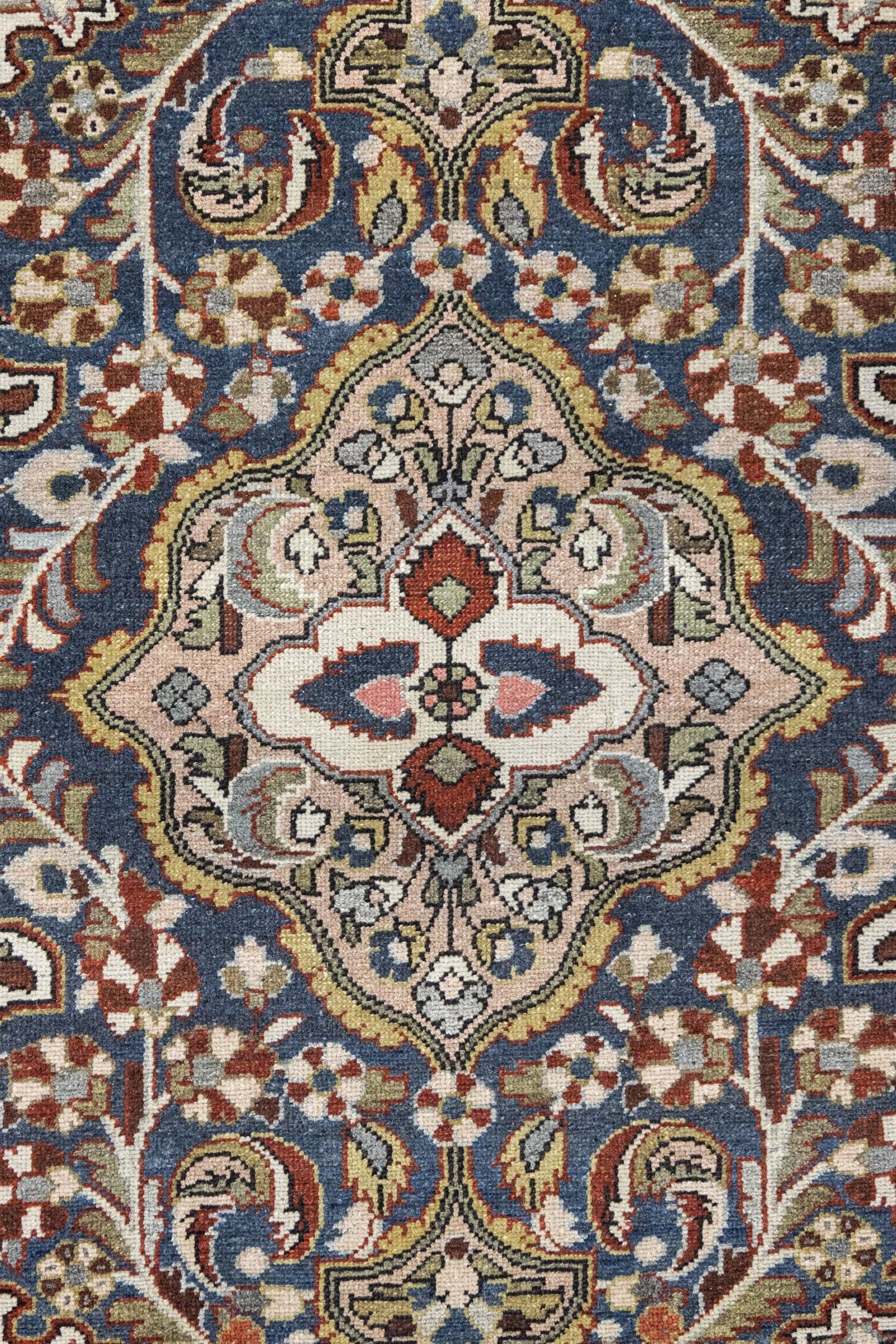 Vintage Lilihan Handwoven Tribal Rug, J75311