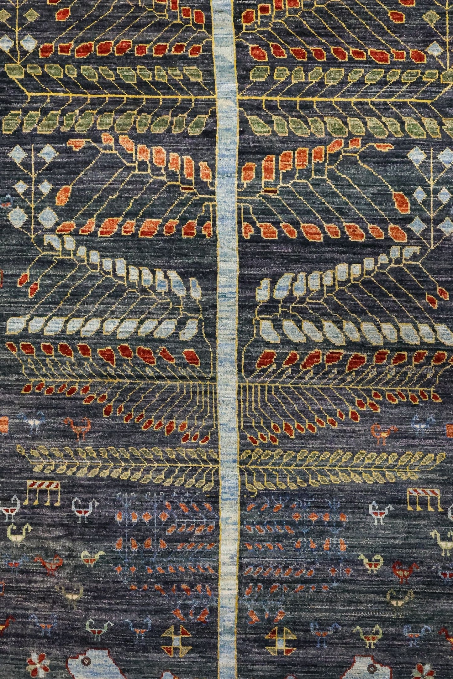 Lion Bakshaish Handwoven Tribal Rug, J81345