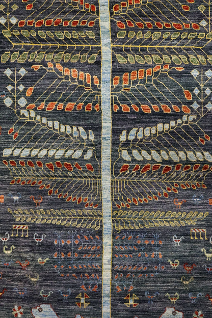 Lion Bakshaish Handwoven Tribal Rug, J81345