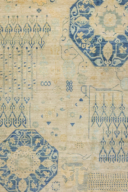 Lion Mamluk Handwoven Tribal Rug, J81383