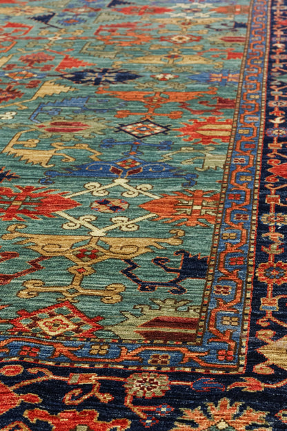 Lotto Handwoven Tribal Rug, J81078