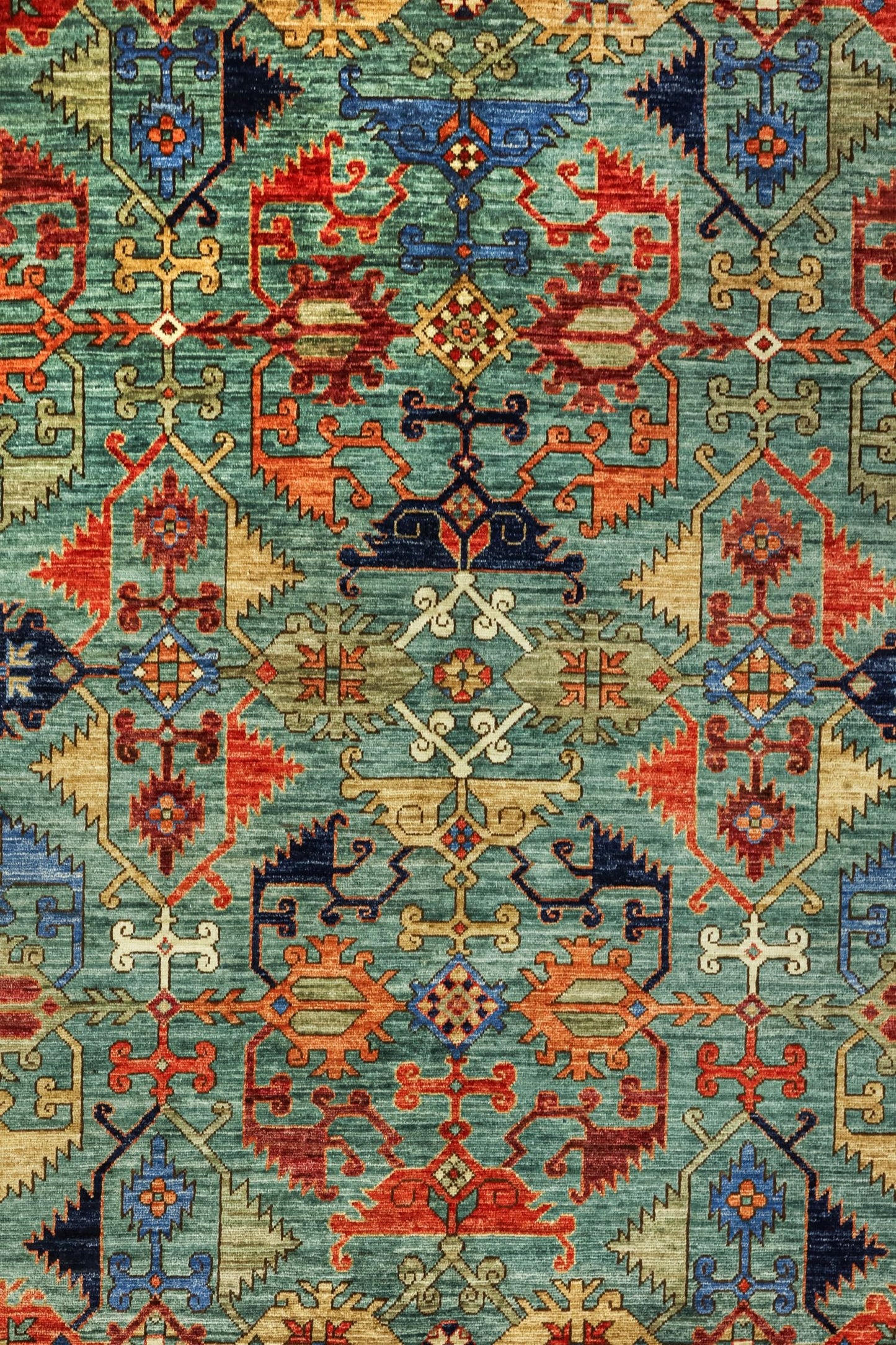 Lotto Handwoven Tribal Rug, J81078