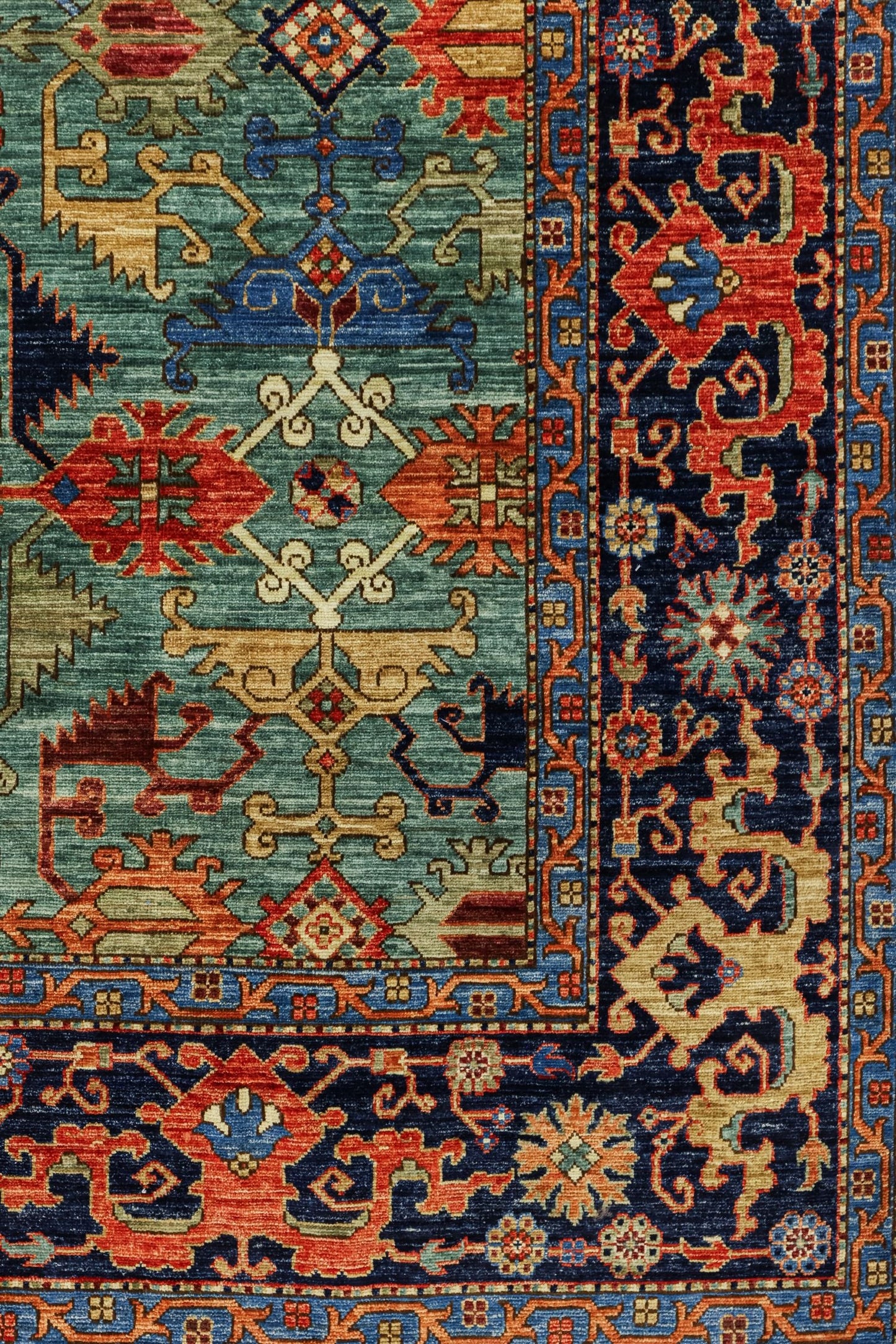 Lotto Handwoven Tribal Rug, J81078