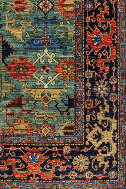 Lotto Handwoven Tribal Rug, J81078
