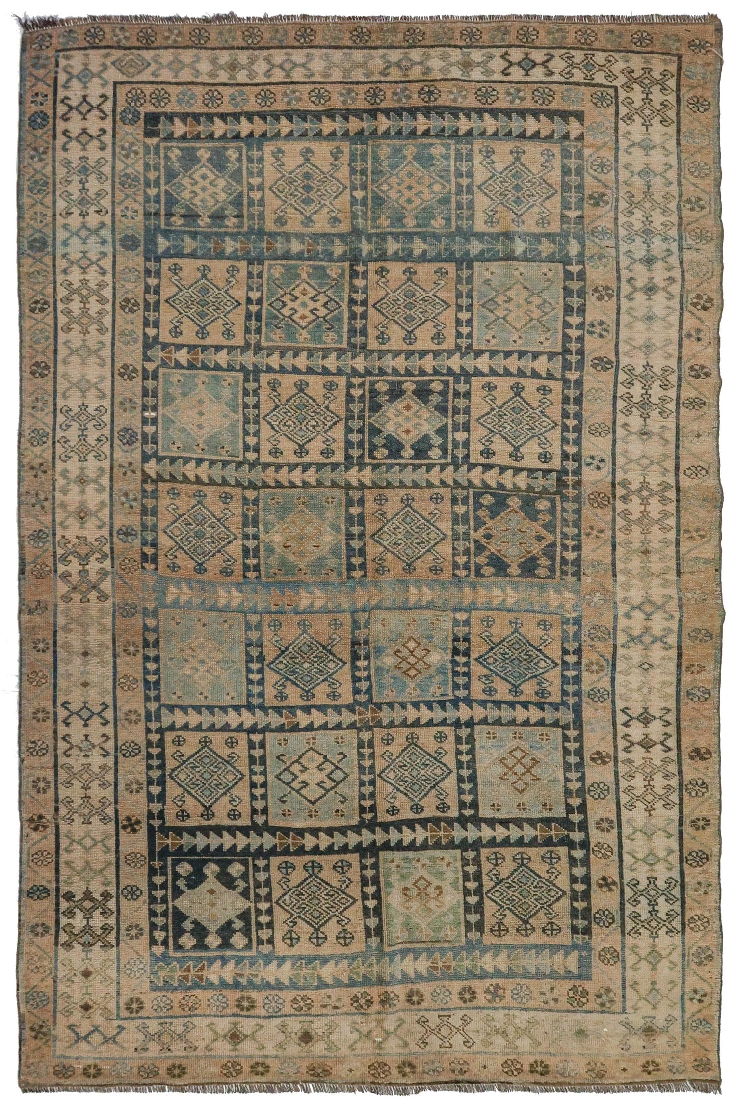 Vintage Luri Handwoven Tribal Rug
