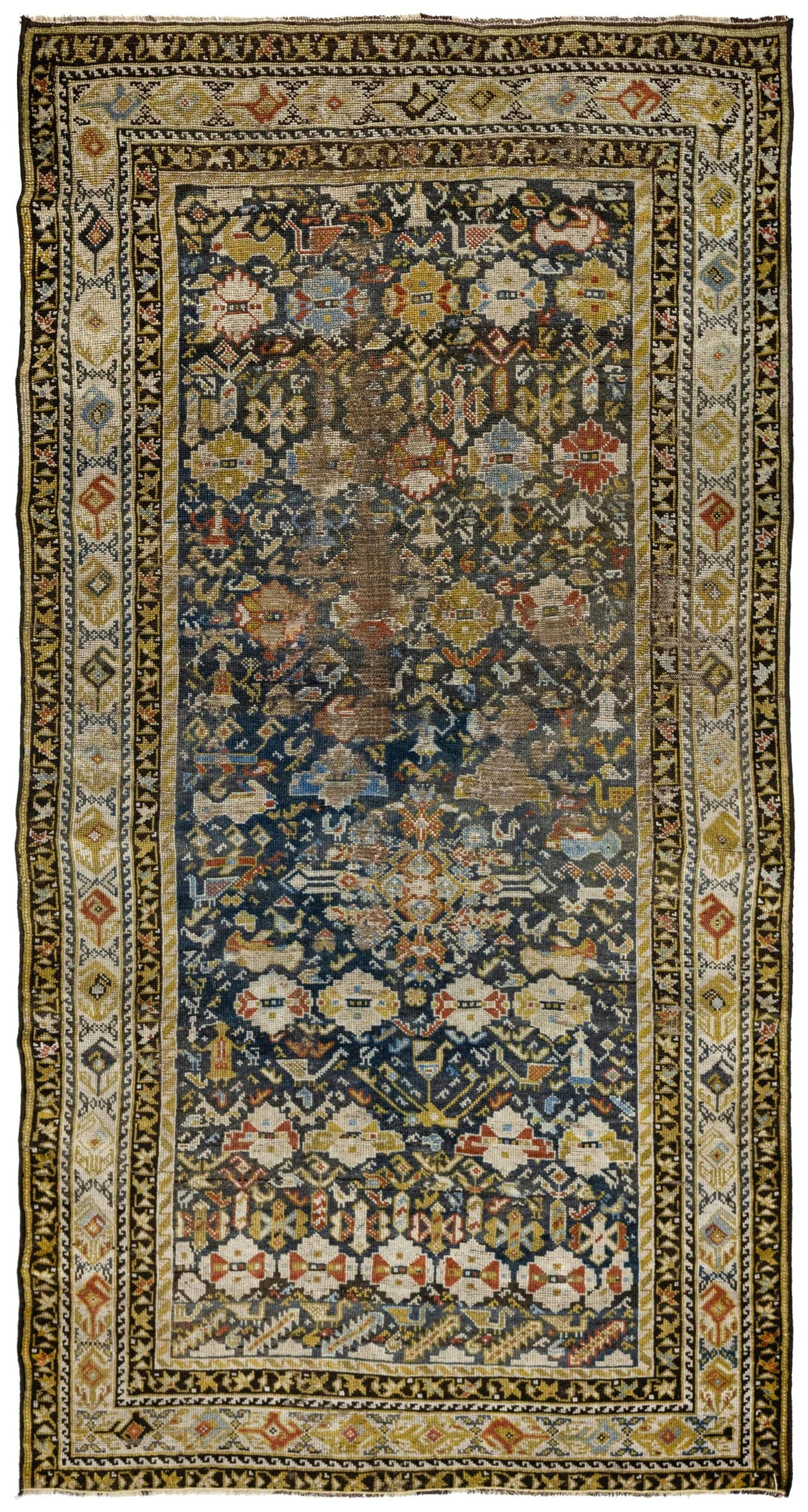 Vintage Luri Handwoven Tribal Rug