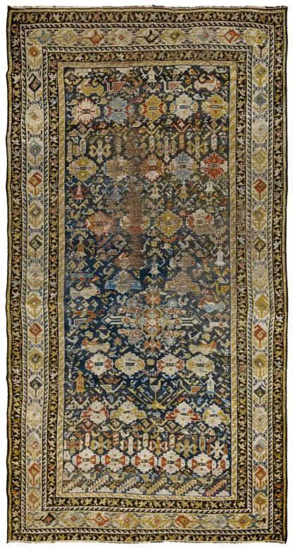 Vintage Luri Handwoven Tribal Rug