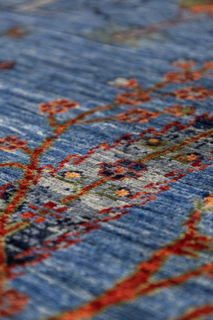 Luri Trees Handwoven Tribal Rug, J86046