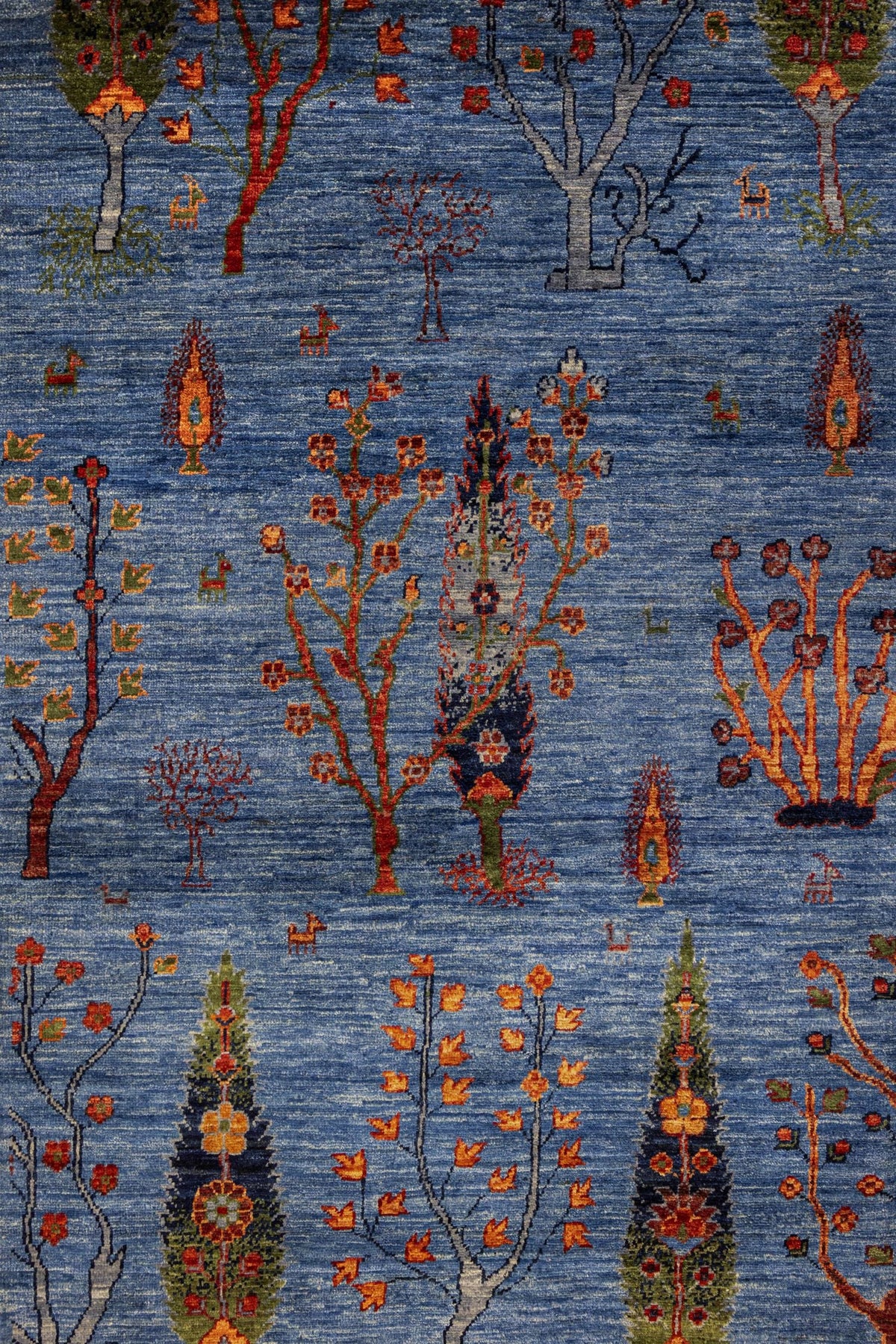 Luri Trees Handwoven Tribal Rug, J86046