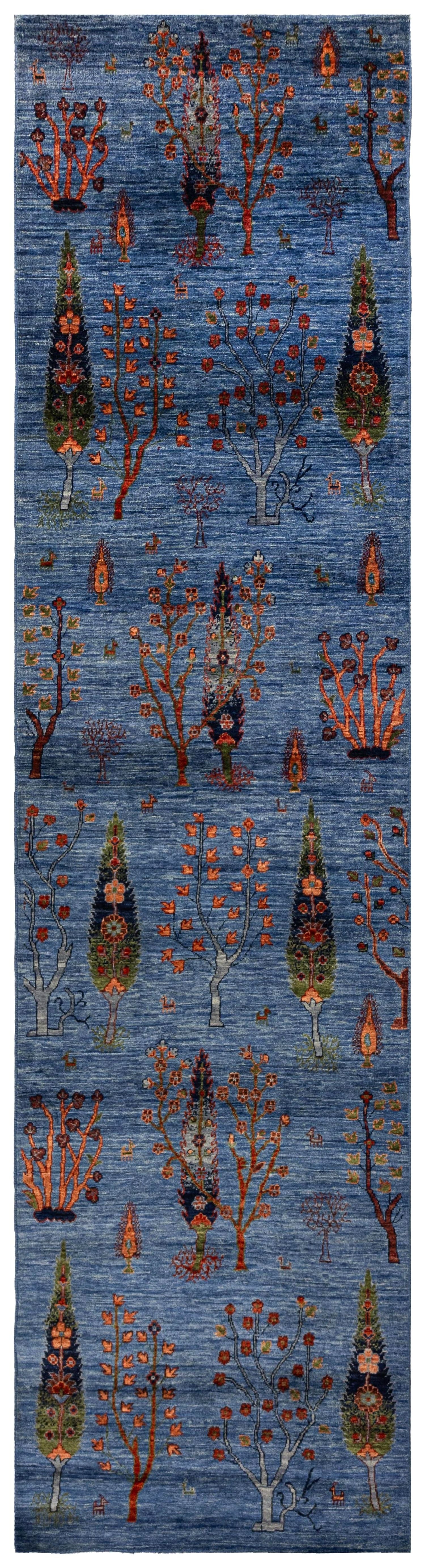 Tahari Tree Rug Luri Trees Handwoven Tribal Rug | Landry & Arcari – Landry & Arcari ...