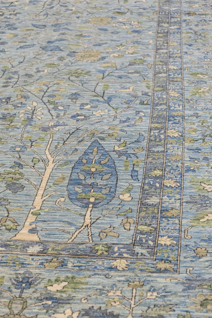 Luri Trees Handwoven Tribal Rug, J89314