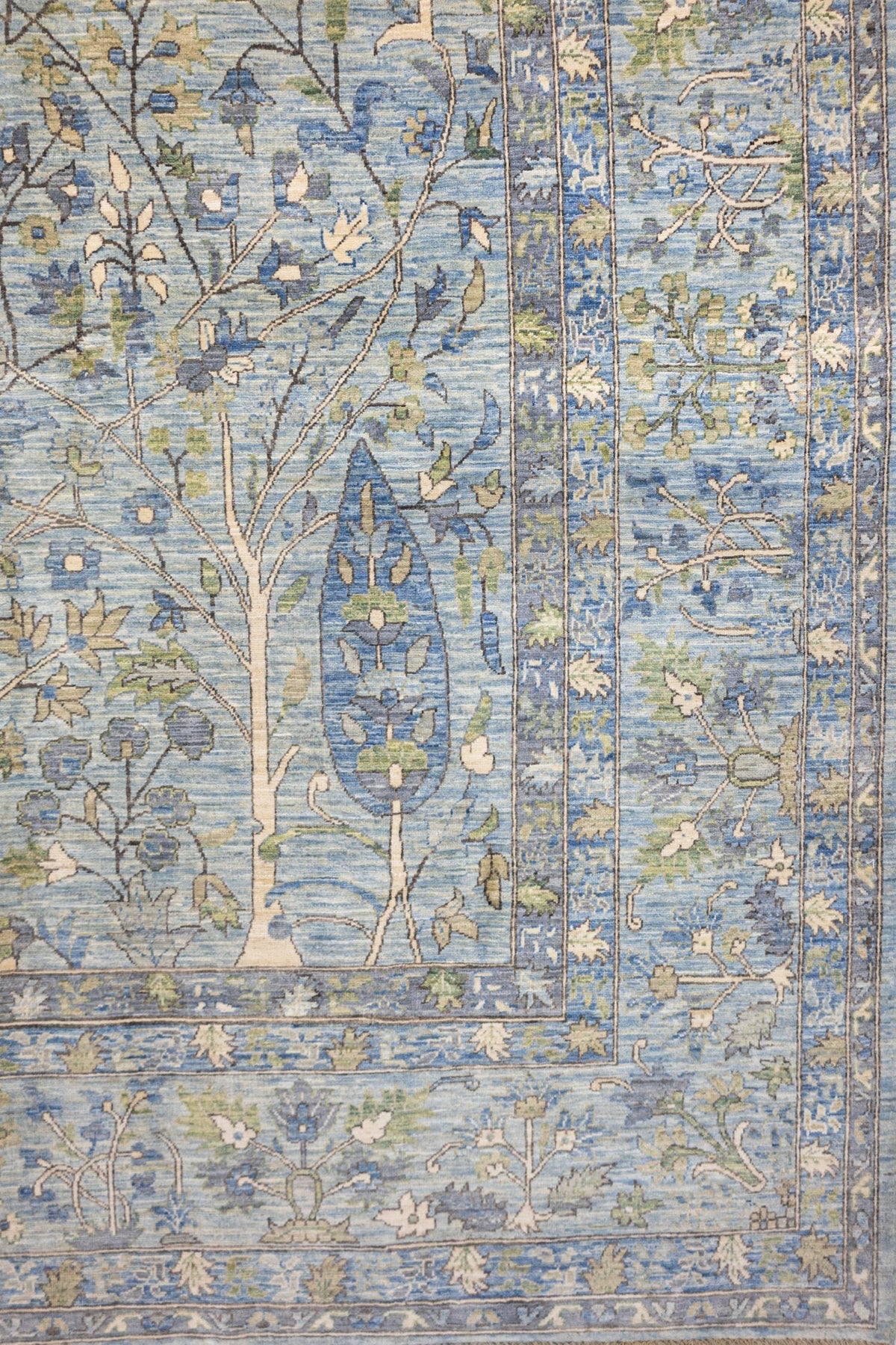Luri Trees Handwoven Tribal Rug, J89314
