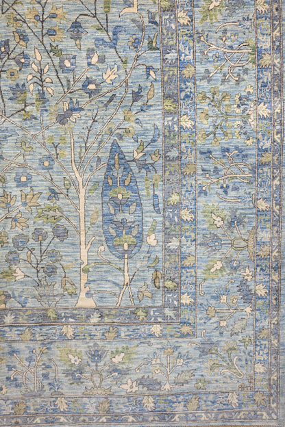 Luri Trees Handwoven Tribal Rug, J89314