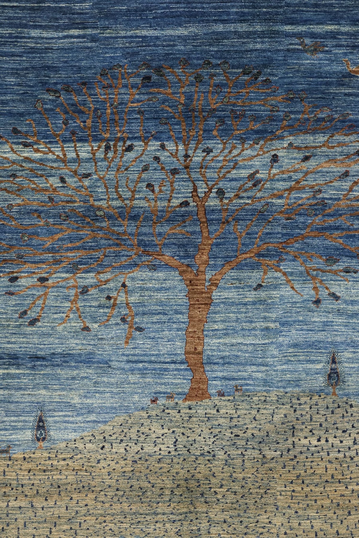 Luri Trees Handwoven Tribal Rug, J81024