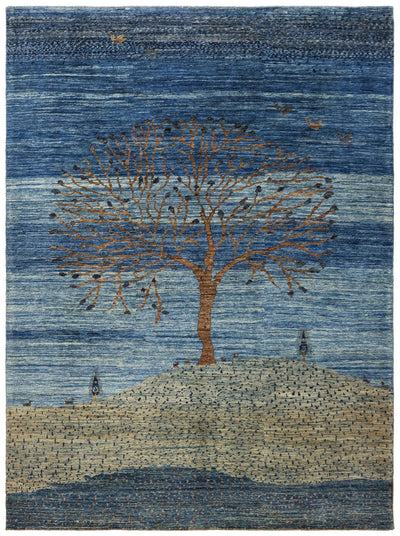 Luri Trees Handwoven Tribal Rug