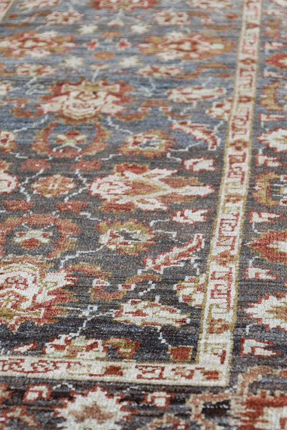 Vintage Mahal Handwoven Tribal Rug, J79437