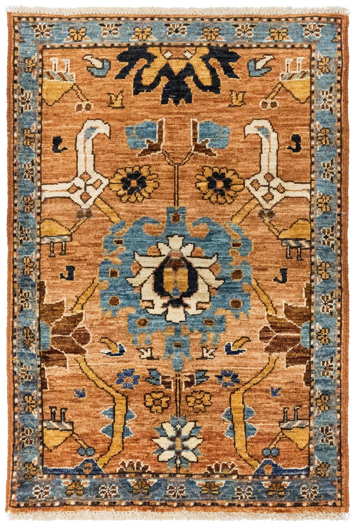 Mahal Handwoven Tribal Rug