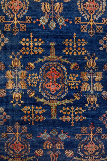 Vintage Mahal Handwoven Tribal Rug, J86624