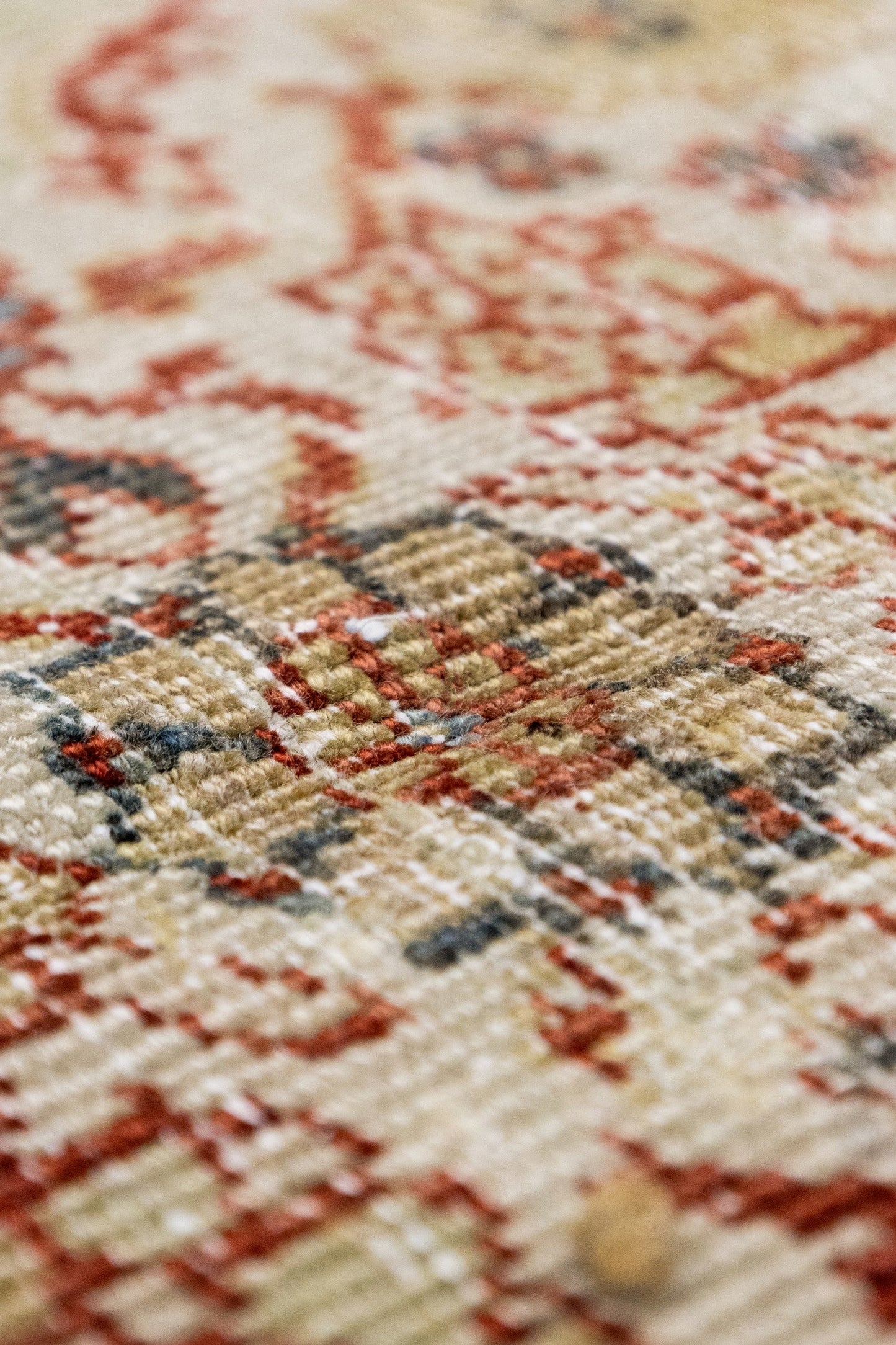 Vintage Mahal Handwoven Tribal Rug, J87232