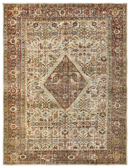 Vintage Mahal Handwoven Tribal Rug