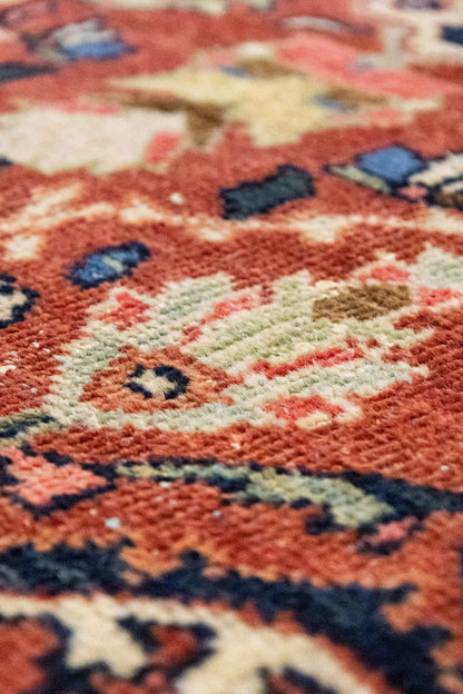 Antique Mahal Handwoven Tribal Rug, J88652