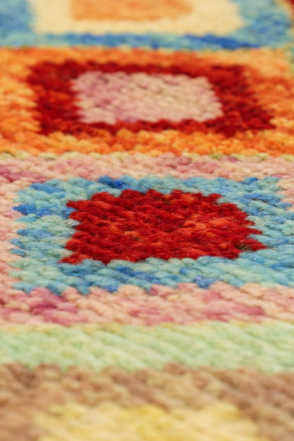 Maimana Handwoven Tribal Rug, J79478