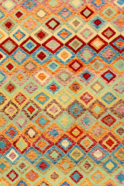 Maimana Handwoven Tribal Rug, J79478