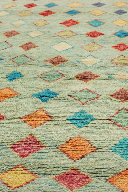 Maimana Handwoven Tribal Rug, J79483