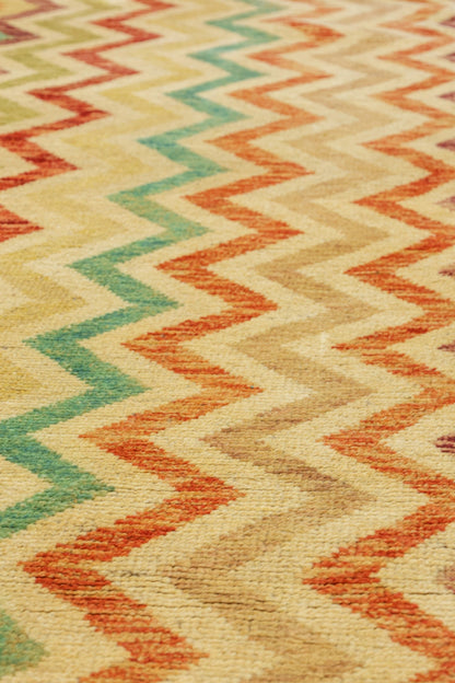 Maimana Handwoven Tribal Rug, J79488