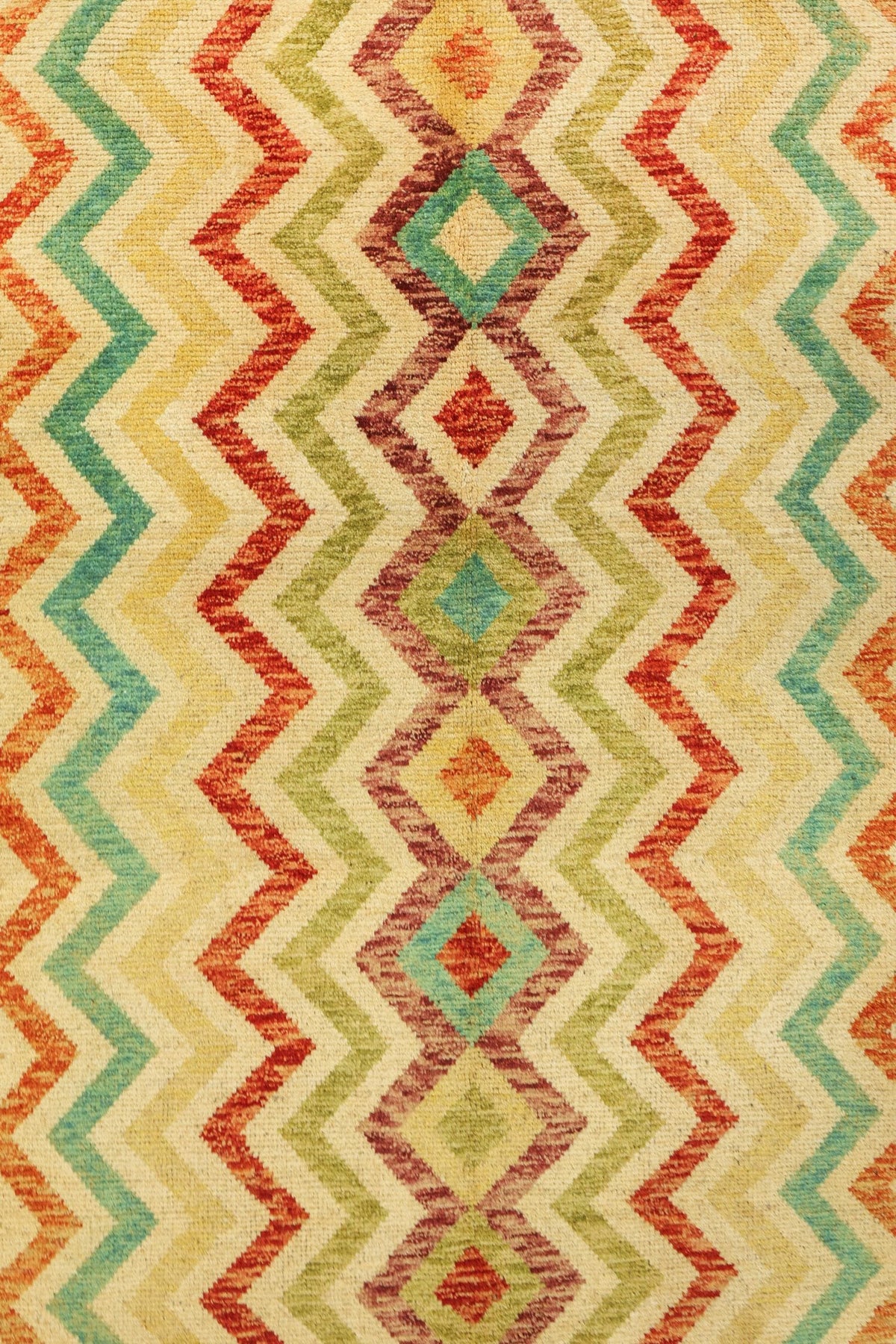 Maimana Handwoven Tribal Rug, J79488