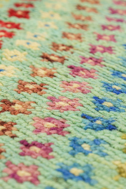Maimana Handwoven Tribal Rug, J79489