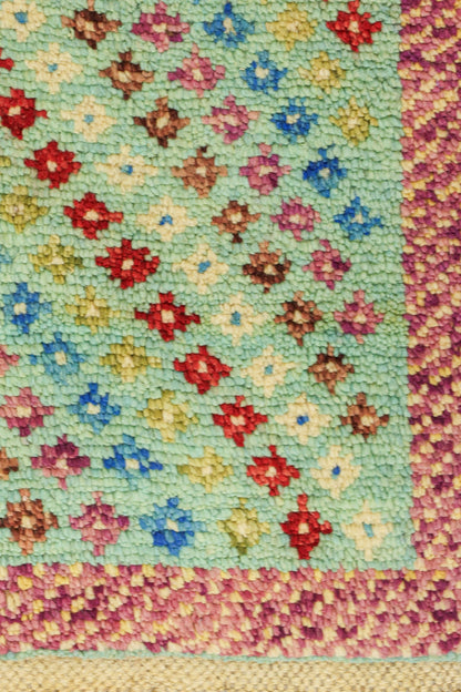 Maimana Handwoven Tribal Rug, J79489