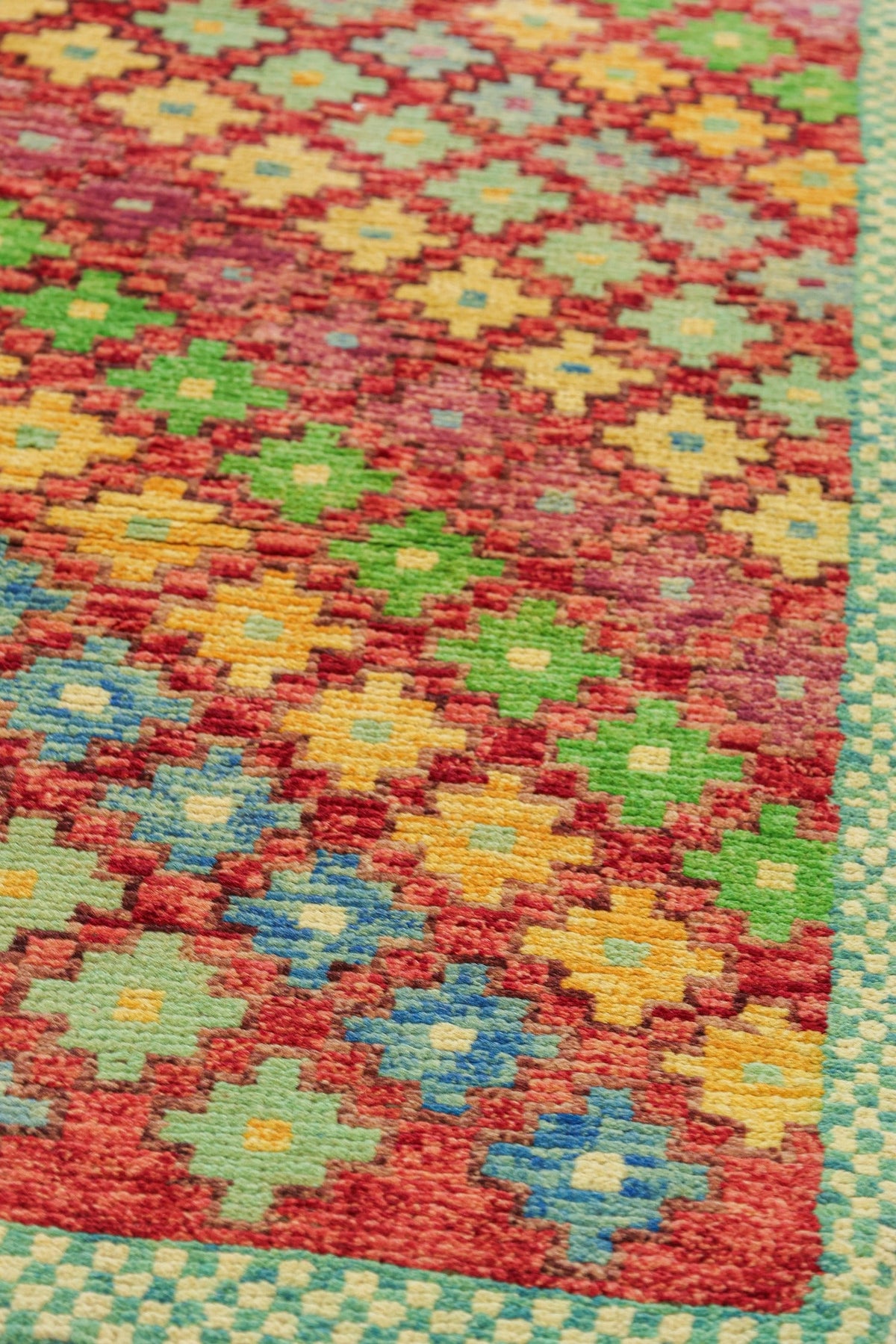 Maimana Handwoven Tribal Rug, J79490