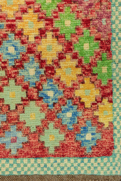 Maimana Handwoven Tribal Rug, J79490