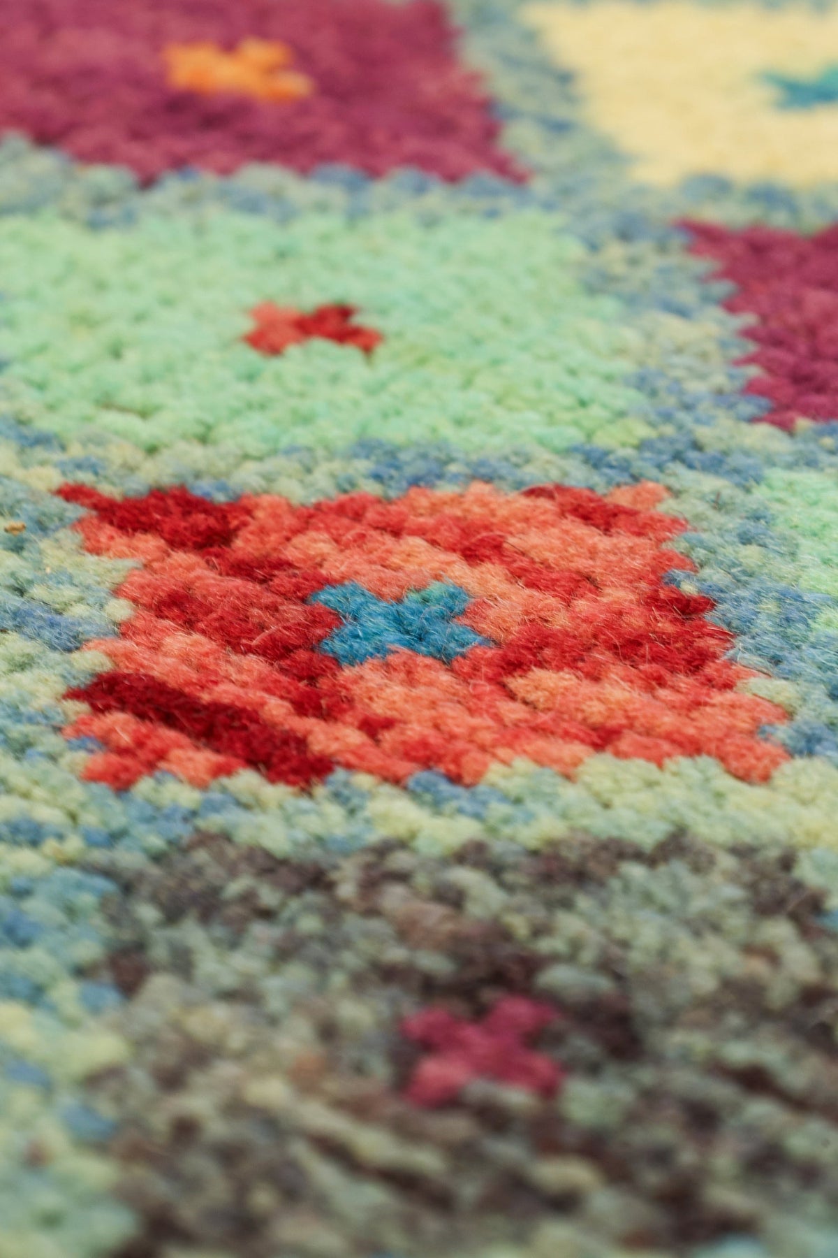Maimana Handwoven Tribal Rug, J79493